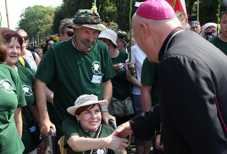 Powitanie 408. Pieszej Pielgrzymki Żywieckiej na Jasnej Górze - 2019