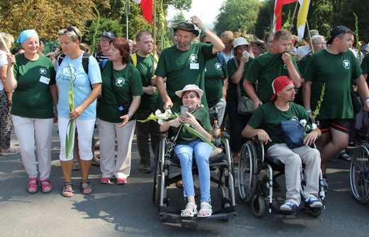 Powitanie 408. Pieszej Pielgrzymki Żywieckiej na Jasnej Górze - 2019