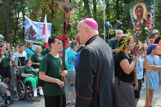 Powitanie 408. Pieszej Pielgrzymki Żywieckiej na Jasnej Górze - 2019