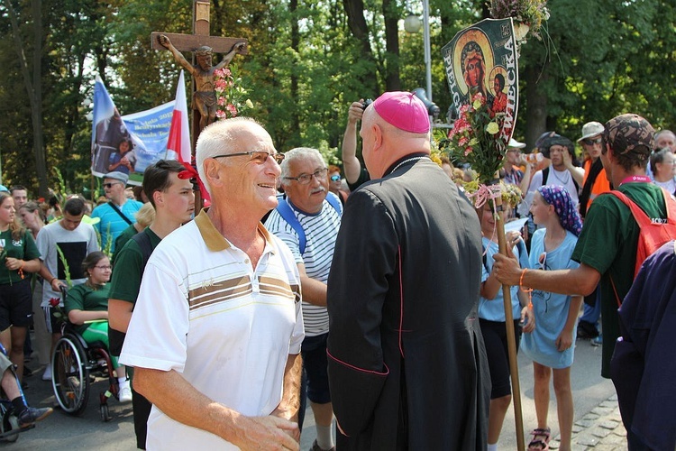 Powitanie 408. Pieszej Pielgrzymki Żywieckiej na Jasnej Górze - 2019