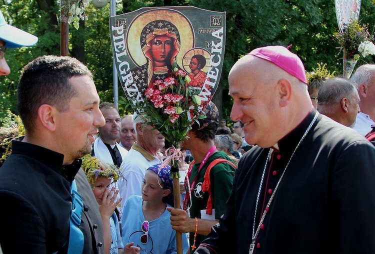 Powitanie 408. Pieszej Pielgrzymki Żywieckiej na Jasnej Górze - 2019