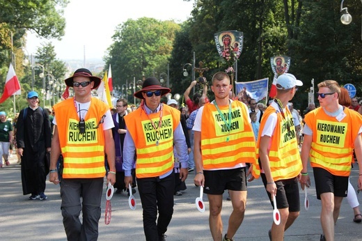 Powitanie 408. Pieszej Pielgrzymki Żywieckiej na Jasnej Górze - 2019