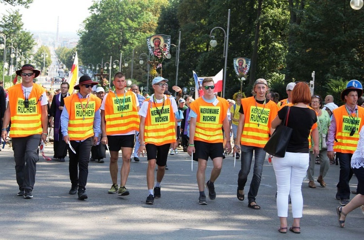 Powitanie 408. Pieszej Pielgrzymki Żywieckiej na Jasnej Górze - 2019