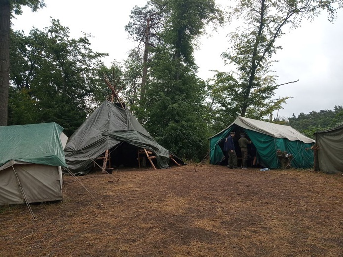Obóz 30-lecia ZHR w Chomętowie