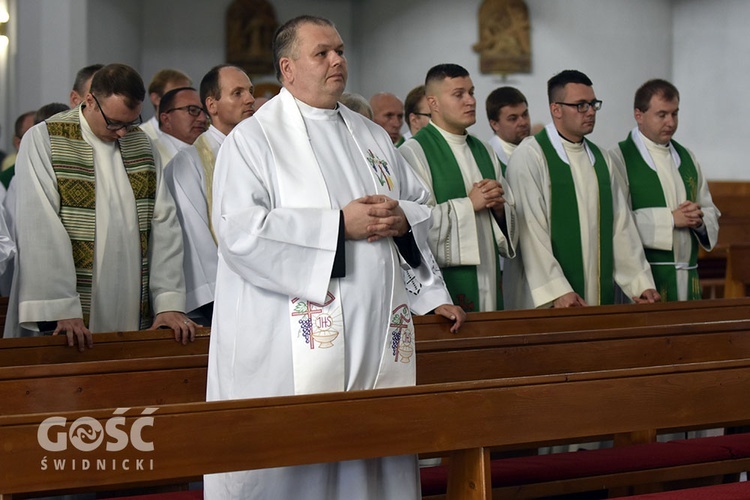 Spotkanie rejonowe księży w Wałbrzychu