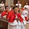 Setki ministrantów w katowickiej katedrze