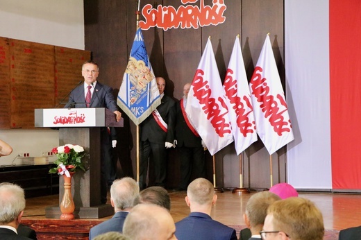 39. rocznica powstania NSZZ "Solidarność".