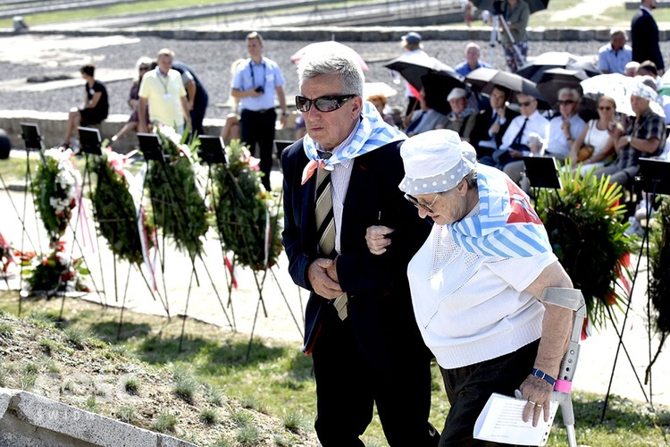 Obchody 80. rocznicy wybuchu II wojny światowej w Gross-Rosen