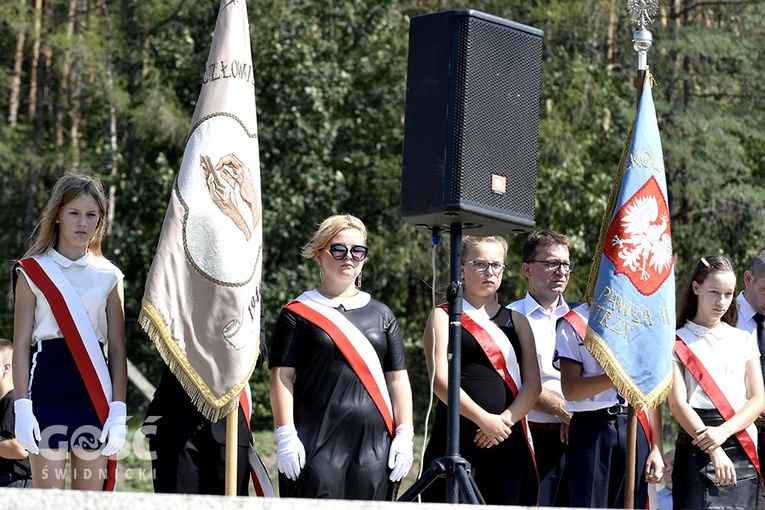 Obchody 80. rocznicy wybuchu II wojny światowej w Gross-Rosen