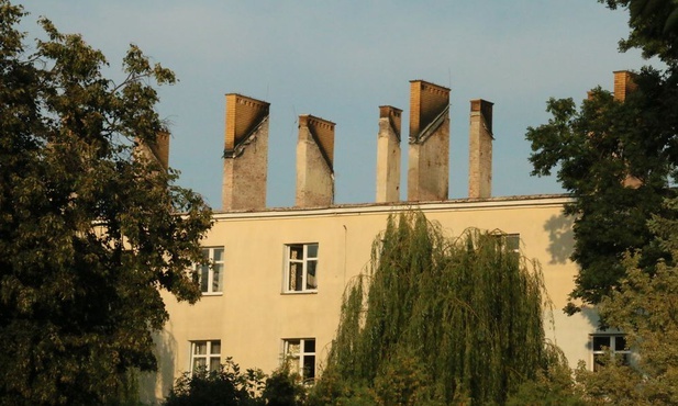 DPS po pożarze.