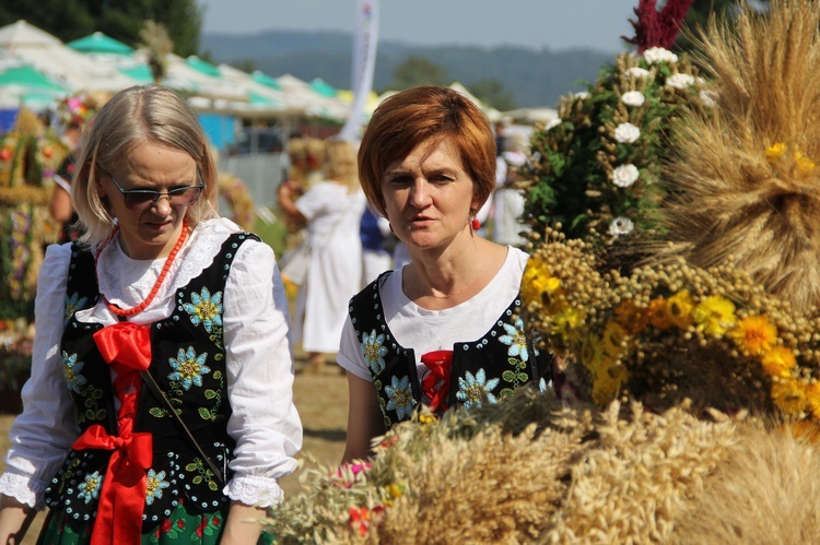 Dożynki wojewódzkie w Zakliczynie