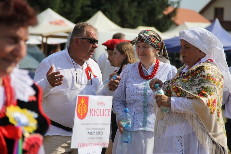 Dożynki wojewódzkie w Zakliczynie