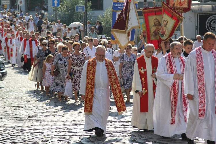 Ze św. Melchiorem w Cieszynie ponad granicami - procesja 2019