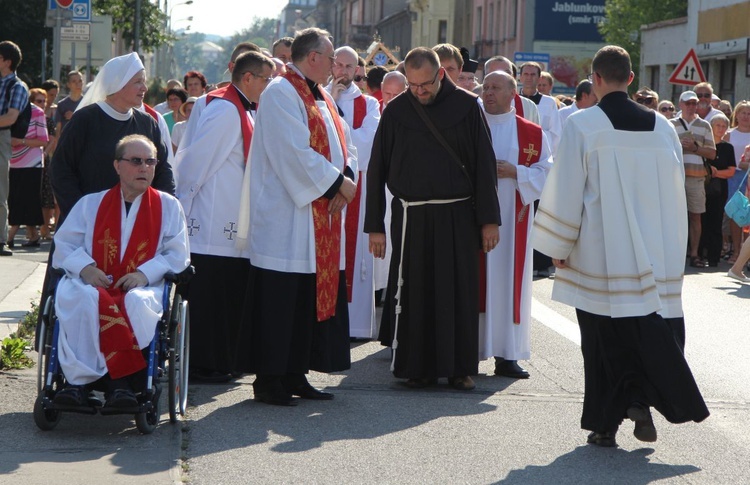 Ze św. Melchiorem w Cieszynie ponad granicami - procesja 2019