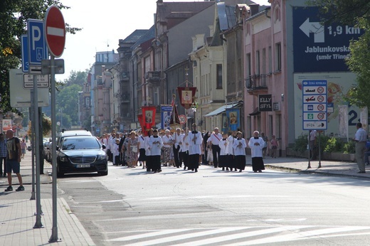Ze św. Melchiorem w Cieszynie ponad granicami - procesja 2019