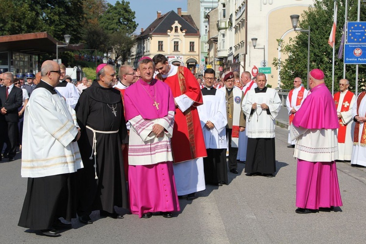 Ze św. Melchiorem w Cieszynie ponad granicami - procesja 2019