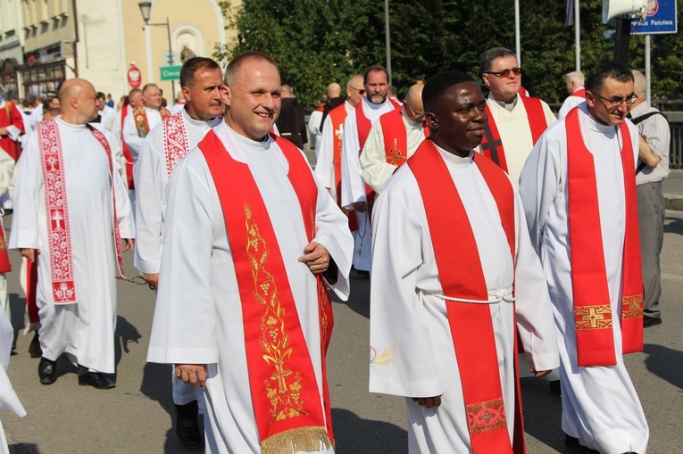 Ze św. Melchiorem w Cieszynie ponad granicami - procesja 2019