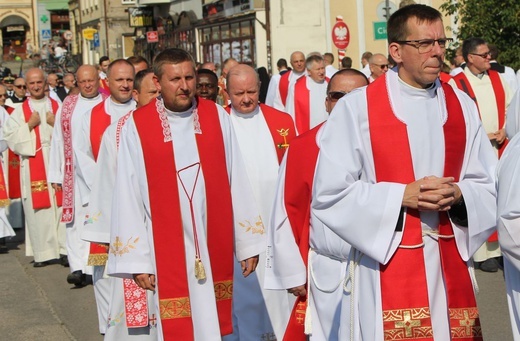 Ze św. Melchiorem w Cieszynie ponad granicami - procesja 2019