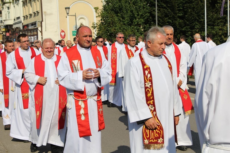 Ze św. Melchiorem w Cieszynie ponad granicami - procesja 2019