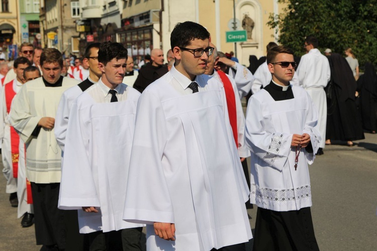 Ze św. Melchiorem w Cieszynie ponad granicami - procesja 2019