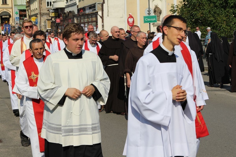 Ze św. Melchiorem w Cieszynie ponad granicami - procesja 2019