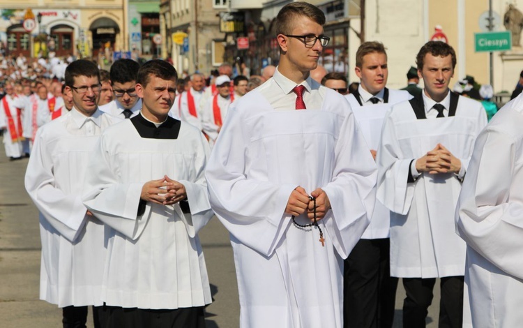 Ze św. Melchiorem w Cieszynie ponad granicami - procesja 2019