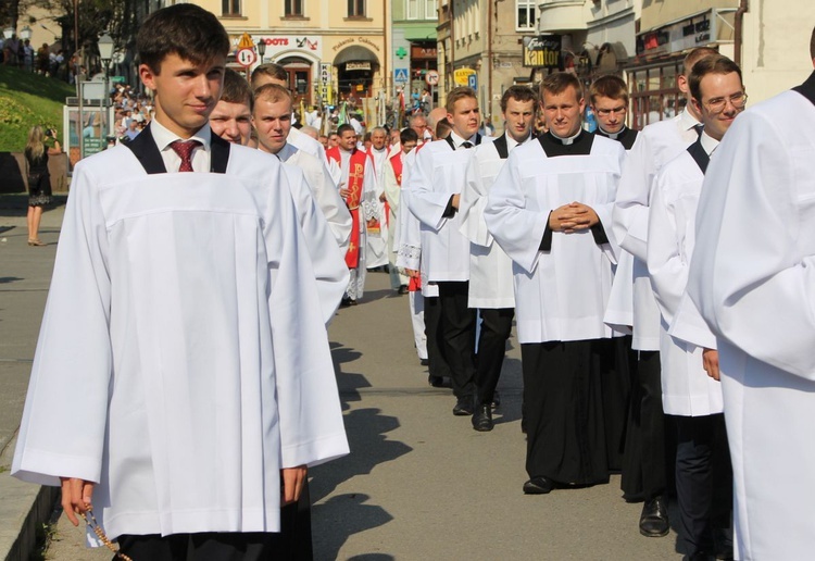 Ze św. Melchiorem w Cieszynie ponad granicami - procesja 2019