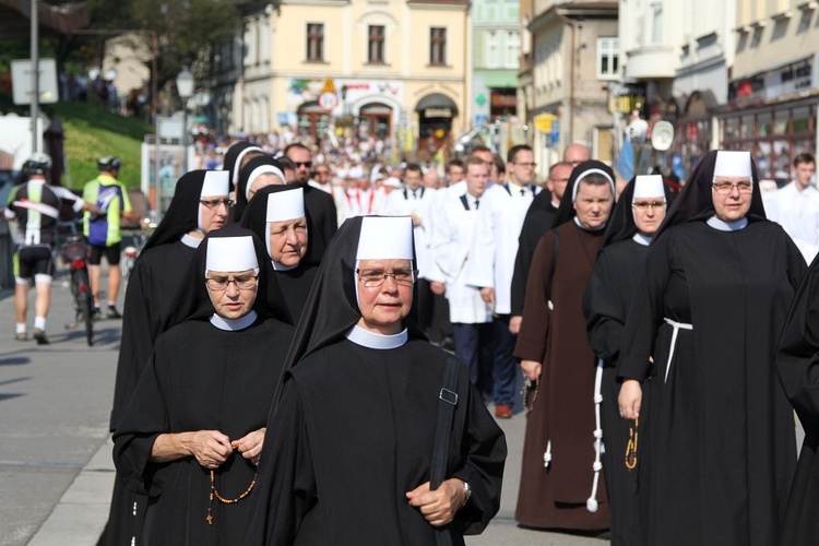 Ze św. Melchiorem w Cieszynie ponad granicami - procesja 2019