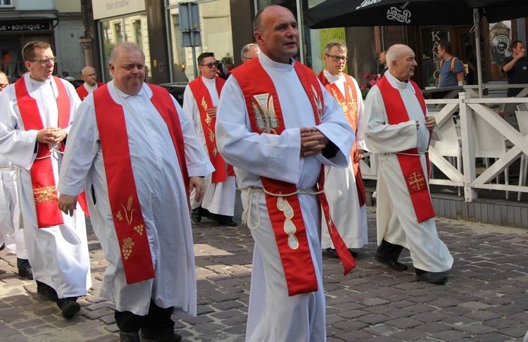 Ze św. Melchiorem w Cieszynie ponad granicami - procesja 2019