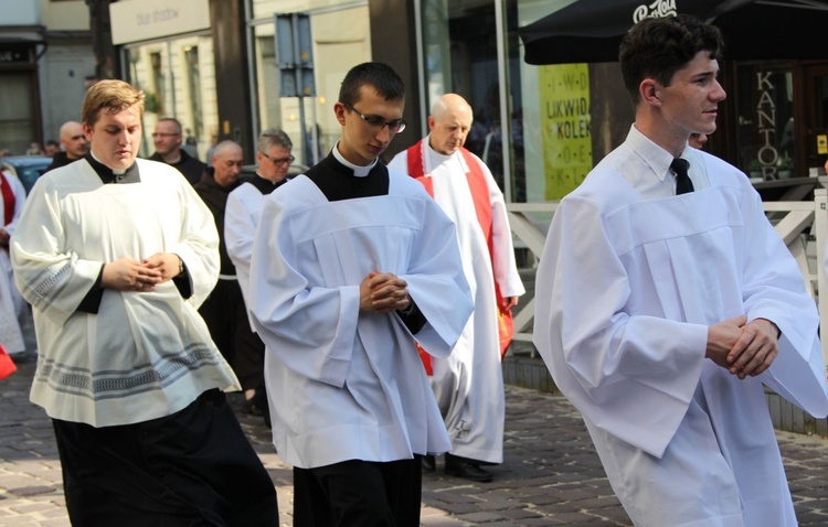 Ze św. Melchiorem w Cieszynie ponad granicami - procesja 2019