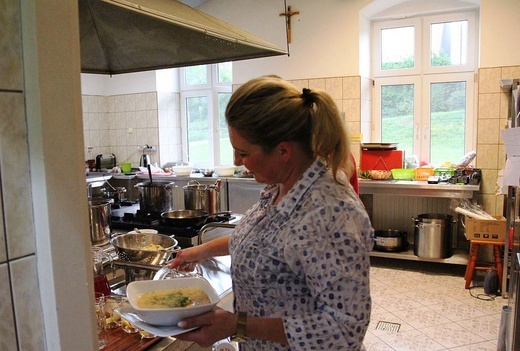 Pierwszy obiad z "Chochlą" w Bielsku-Białej Lipniku