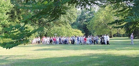 Park Szczytnicki to doskonałe miejsce do modlitwy.