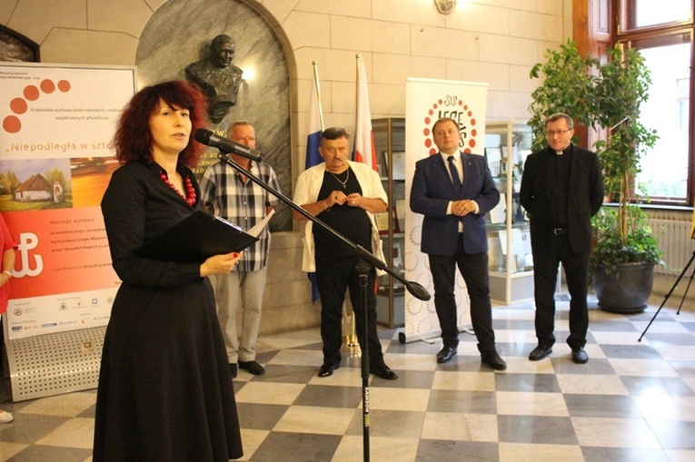 Wernisaż wystawy "Niepodległa w sztuce"