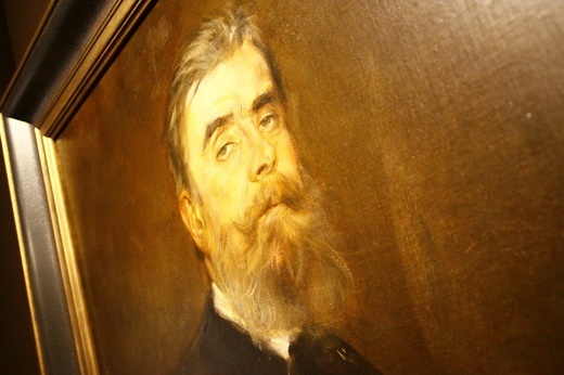 Prezentacja obrazu księcia Donnersmarcka w Muzeum w Tarnowskich Górach