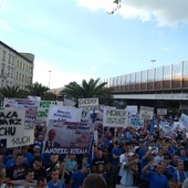 Chorzów: Manifest kibiców dotyczący budowy nowego stadionu przy Cichej