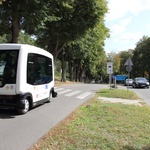 Autonomiczny bus na ulicach Gdańska
