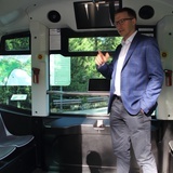 Autonomiczny bus na ulicach Gdańska