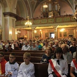 Wprowadzenie relikwii św. Walentego w Łączniku