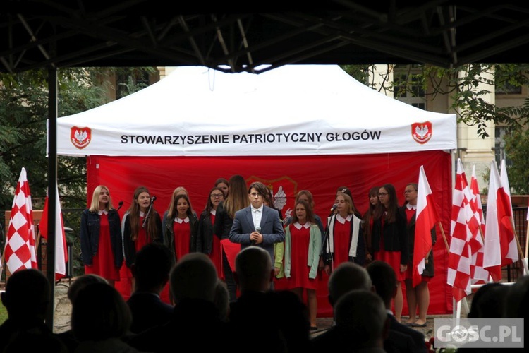 Odsłonięcie popiersi Żołnierzy Niezłomnych w Głogowie