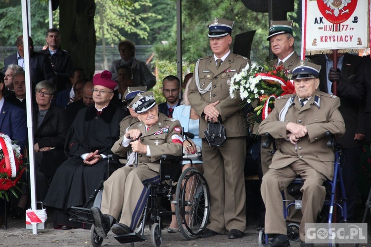 Odsłonięcie popiersi Żołnierzy Niezłomnych w Głogowie