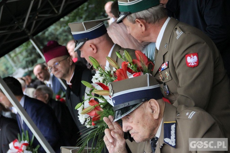 Odsłonięcie popiersi Żołnierzy Niezłomnych w Głogowie