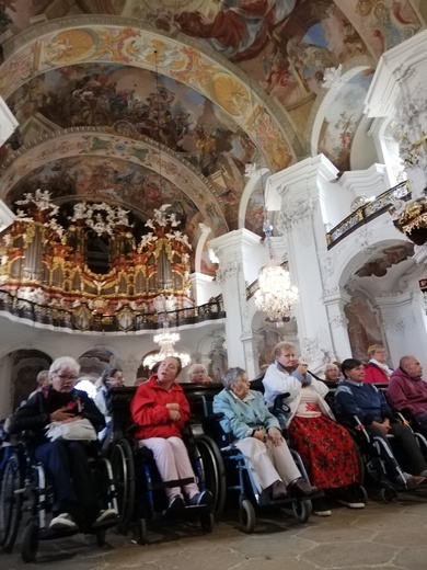 Niepełnosprawni znowu w Krzeszowie