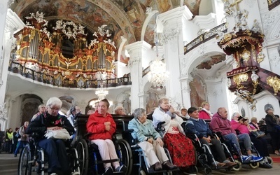 Krzeszów. Niepełnosprawni u Matki