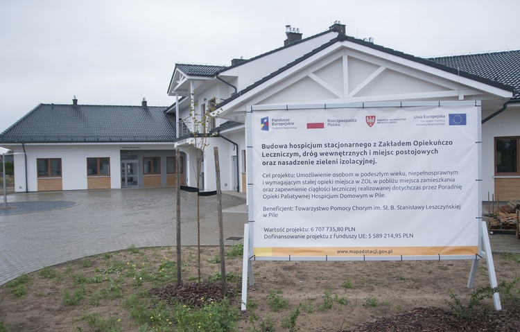 Pilskie hospicjum tuż przed otwarciem