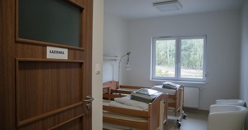 Pilskie hospicjum tuż przed otwarciem