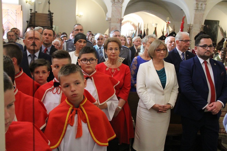 Bobowa. Błogosławieństwo odnowionego kościoła w 680. rocznicę lokacji miasta