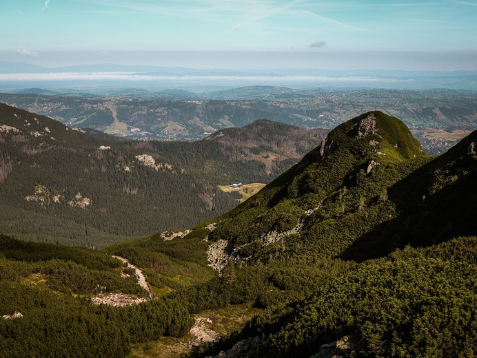 Biały Dunajec - studenci na szlaku