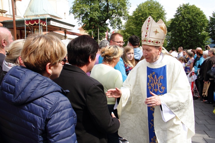 Pielgrzymka Rodzin do Kalwarii Zebrzydowskiej 2019 - Msza św.