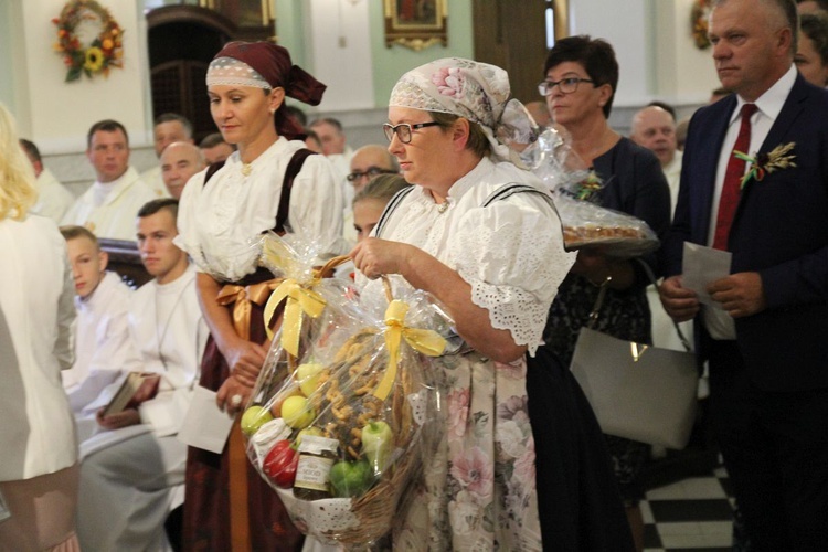 Diecezjalno-powiatowo-gminne dożynki w Chybiu - 2019