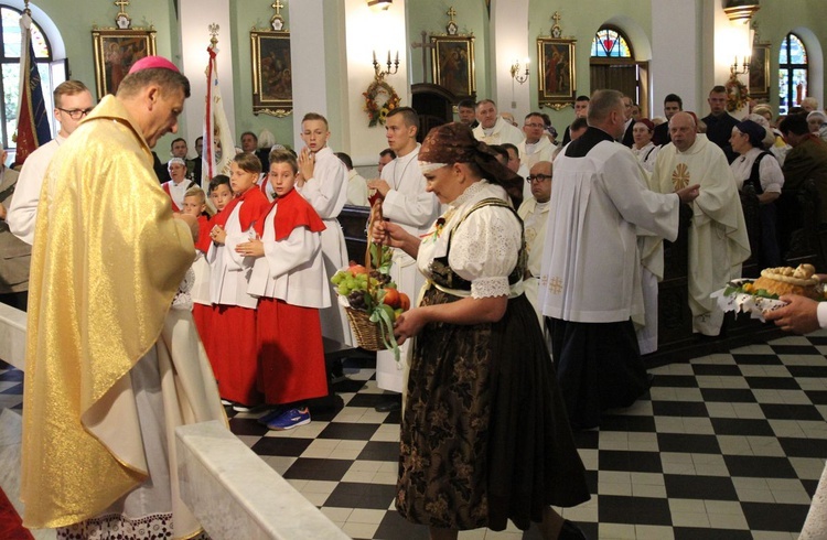 Diecezjalno-powiatowo-gminne dożynki w Chybiu - 2019